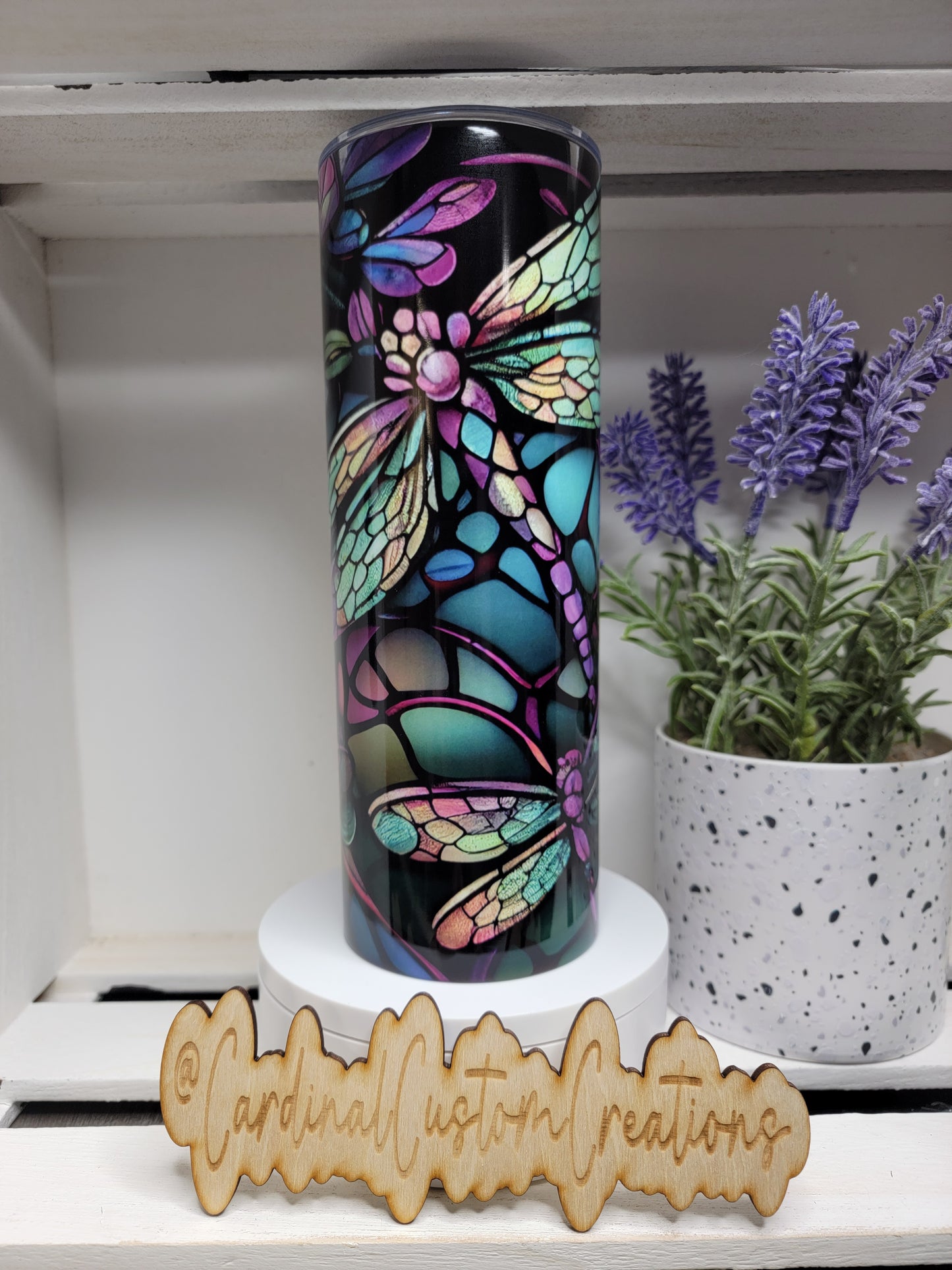 Dragonfly Stained Glass