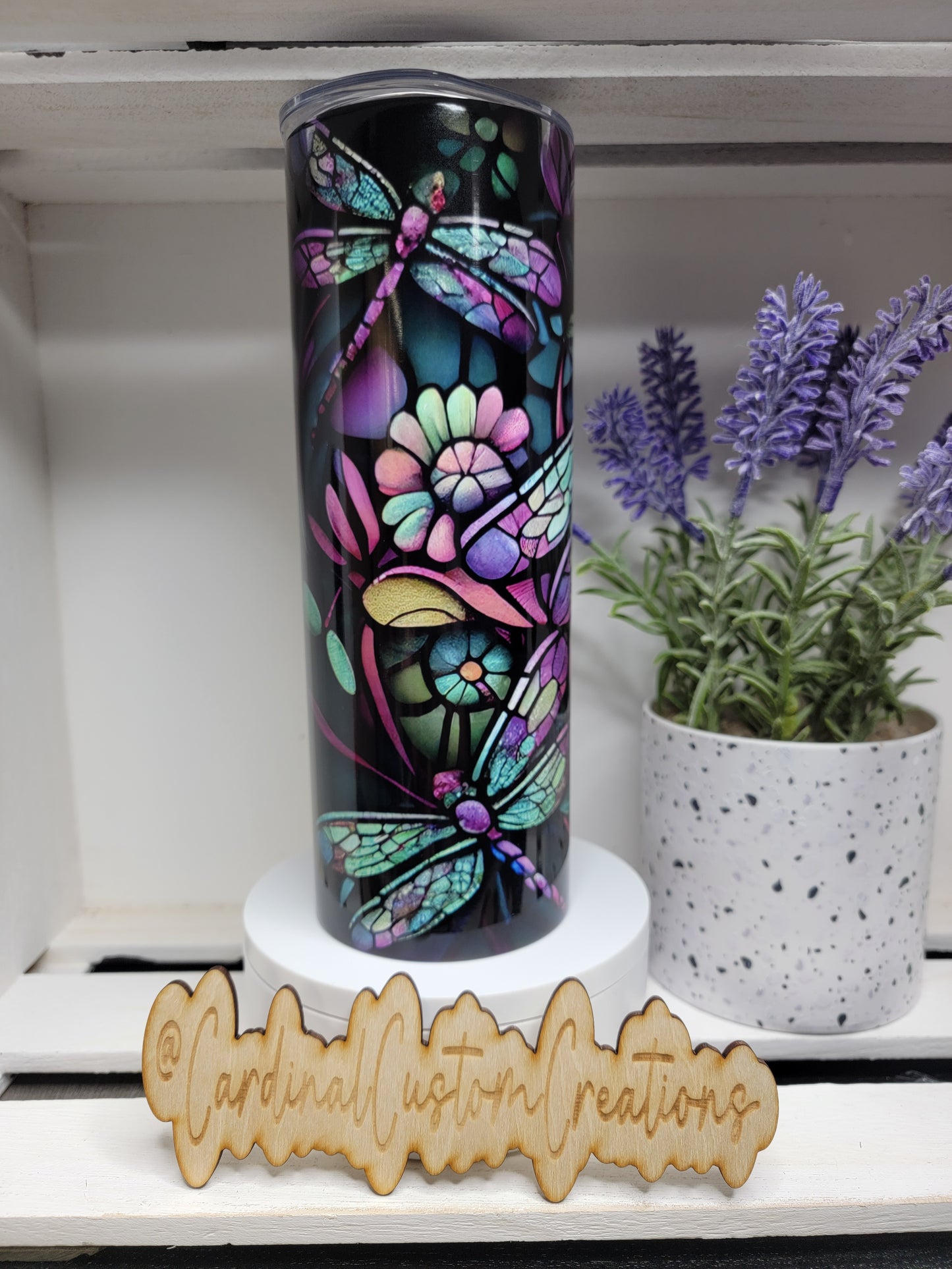 Dragonfly Stained Glass