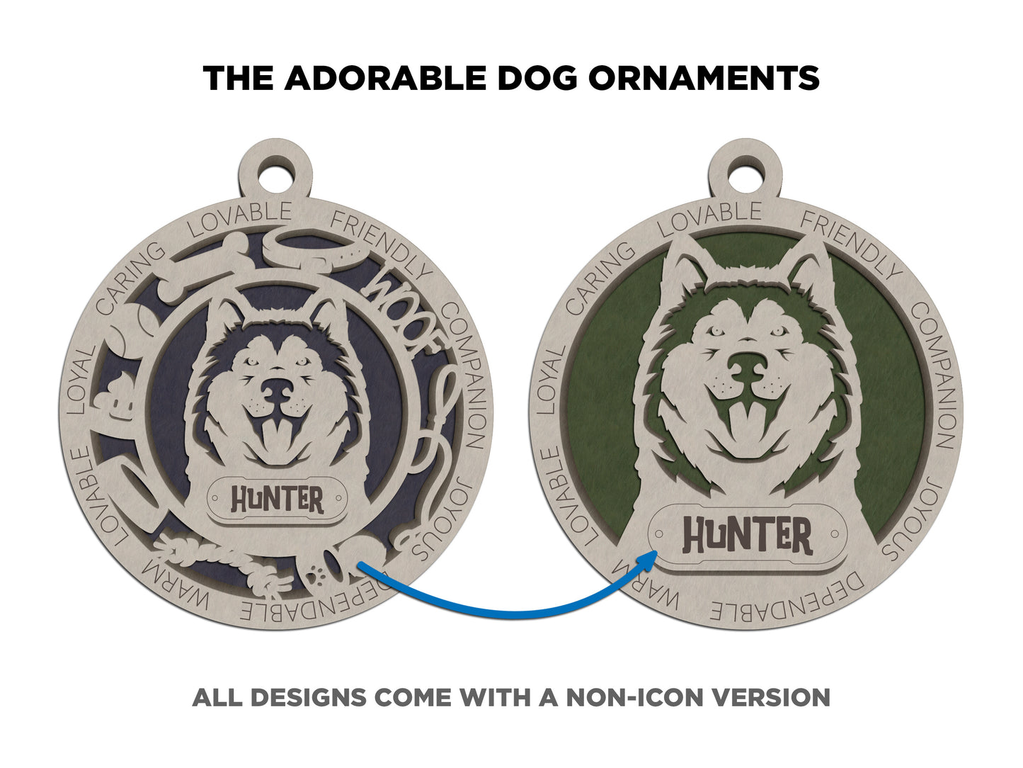 Adorable Dog Ornaments