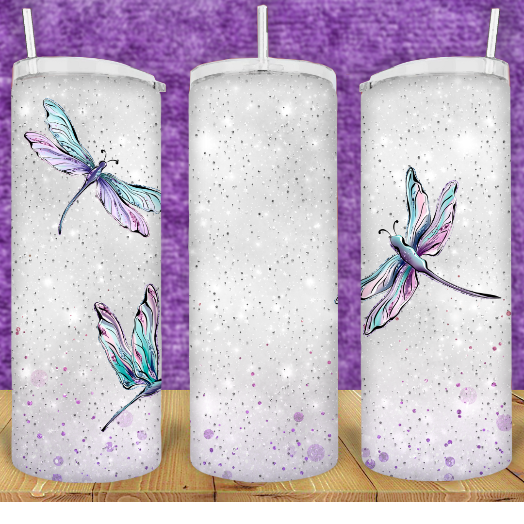 Dragonfly-Teal&Purple