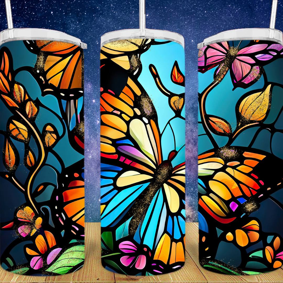 Stained Glass Butterfly