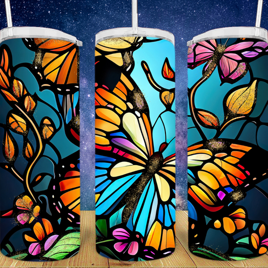 Stained Glass Butterfly