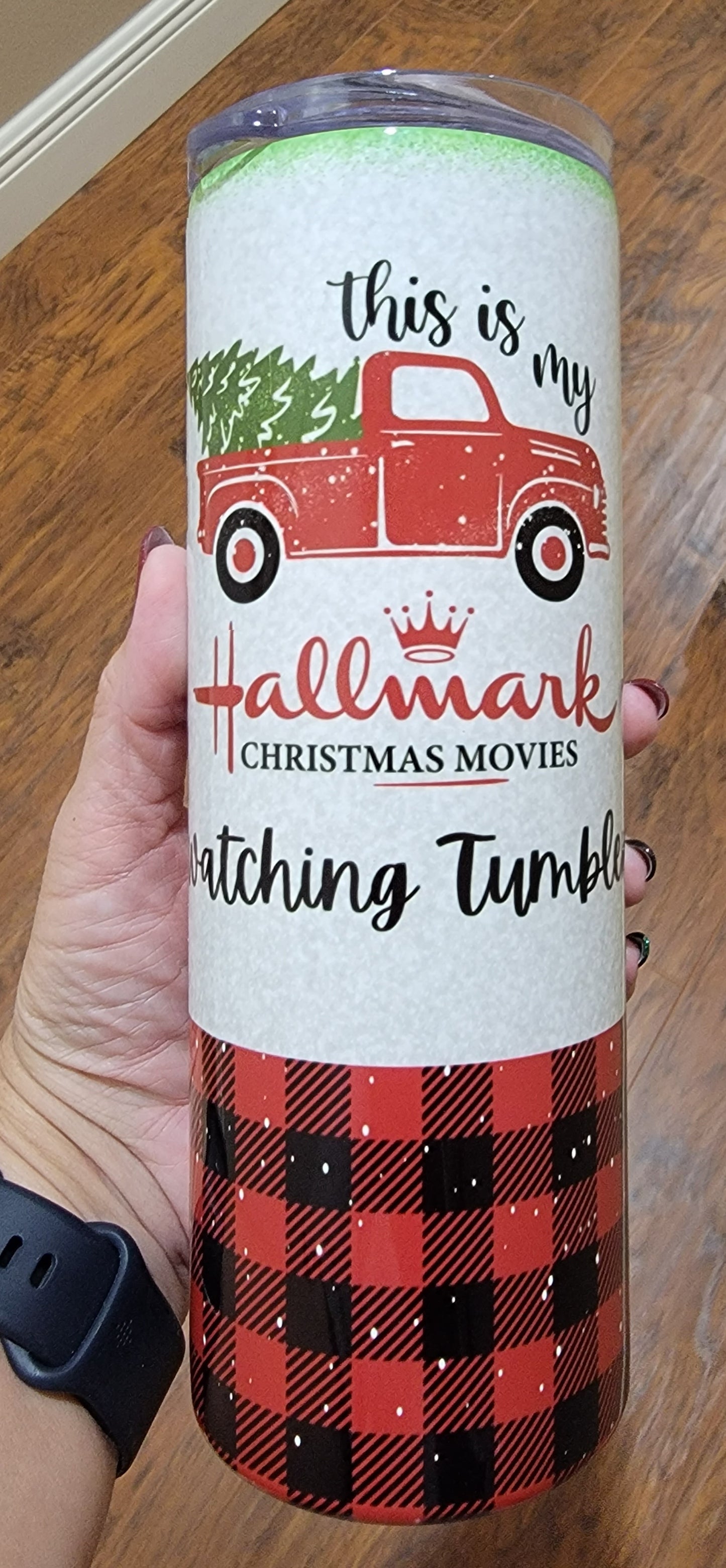 Hallmark Watching Tumbler